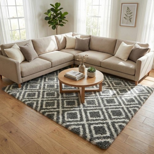 Dywan Pluszowy Art Rugs - MARRAKESH Czarny