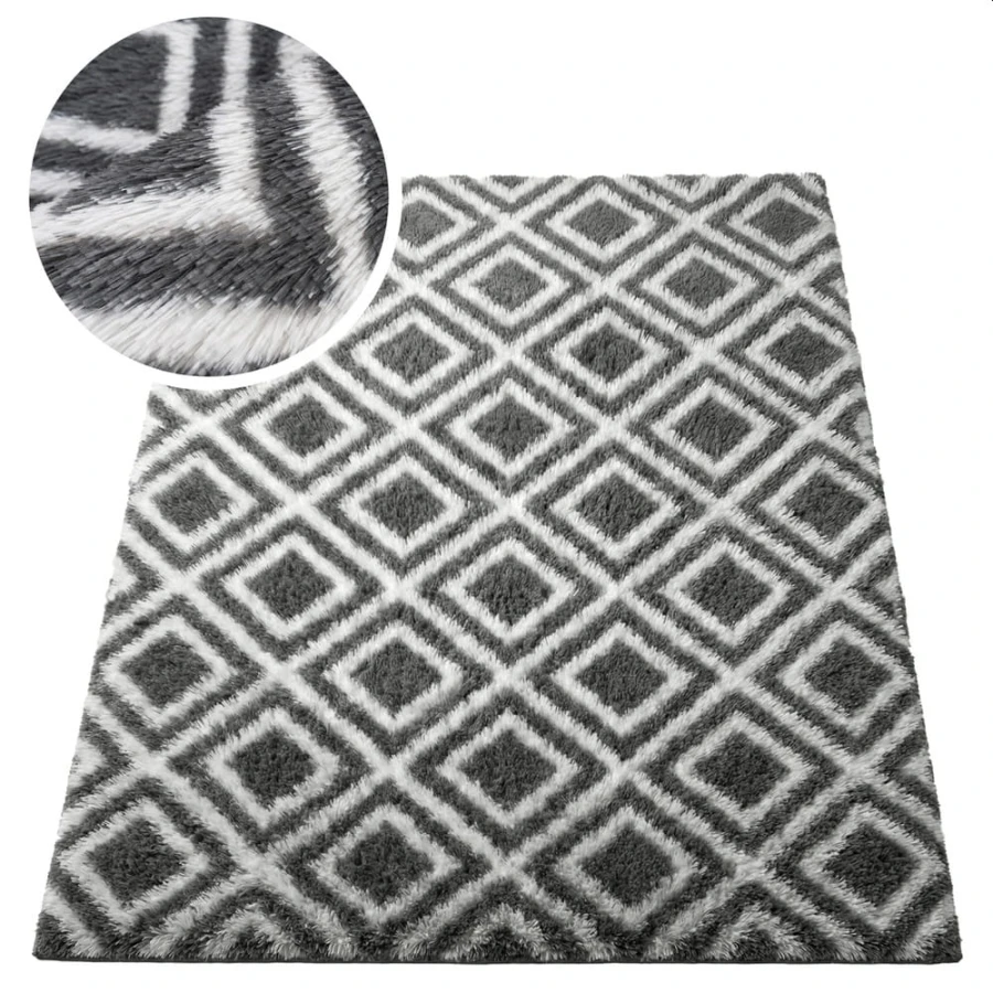 Dywan Pluszowy Art Rugs - MARRAKESH Czarny