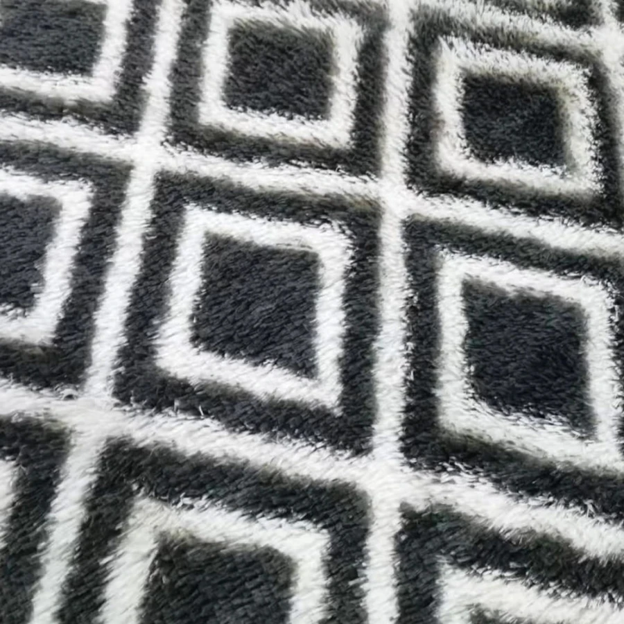 Dywan Pluszowy Art Rugs - MARRAKESH Czarny