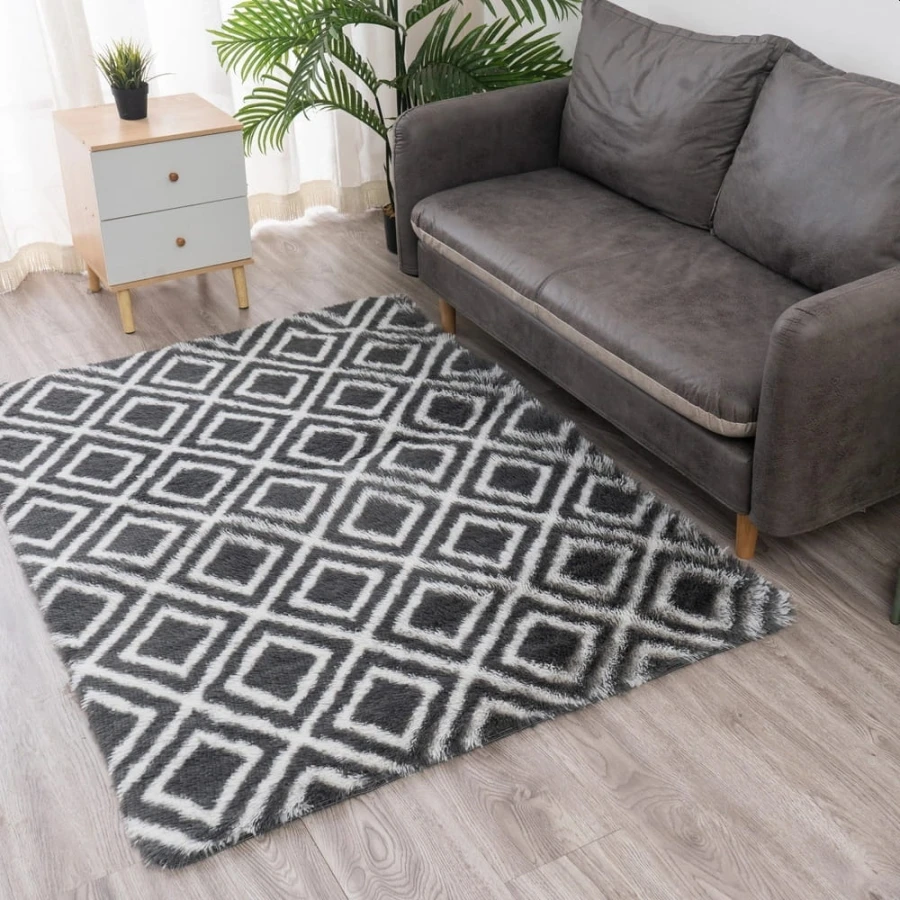 Dywan Pluszowy Art Rugs - MARRAKESH Czarny