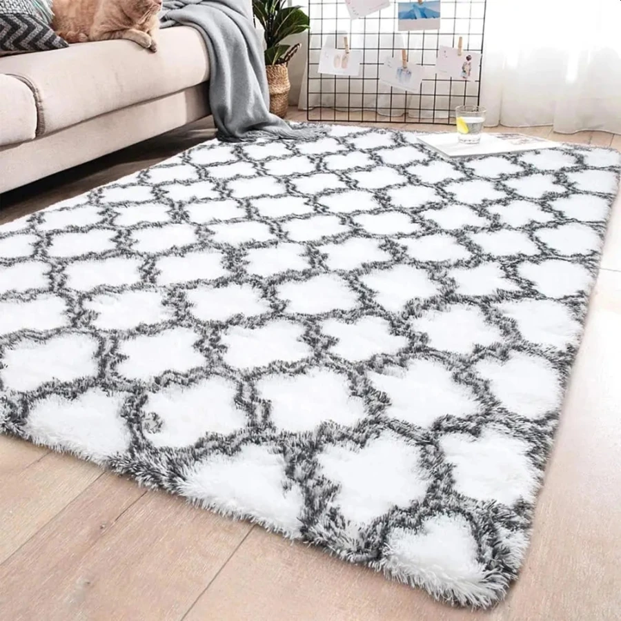 Dywan Pluszowy Art Rugs - MARRAKESH Biały