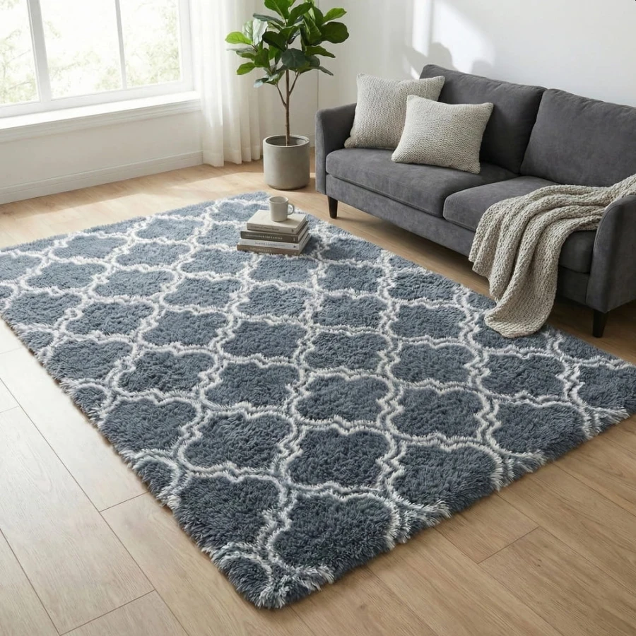 Dywan Pluszowy Art Rugs - MARRAKESH Srebrny