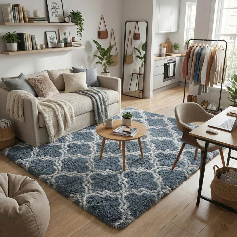 Dywan Pluszowy Art Rugs - MARRAKESH Srebrny