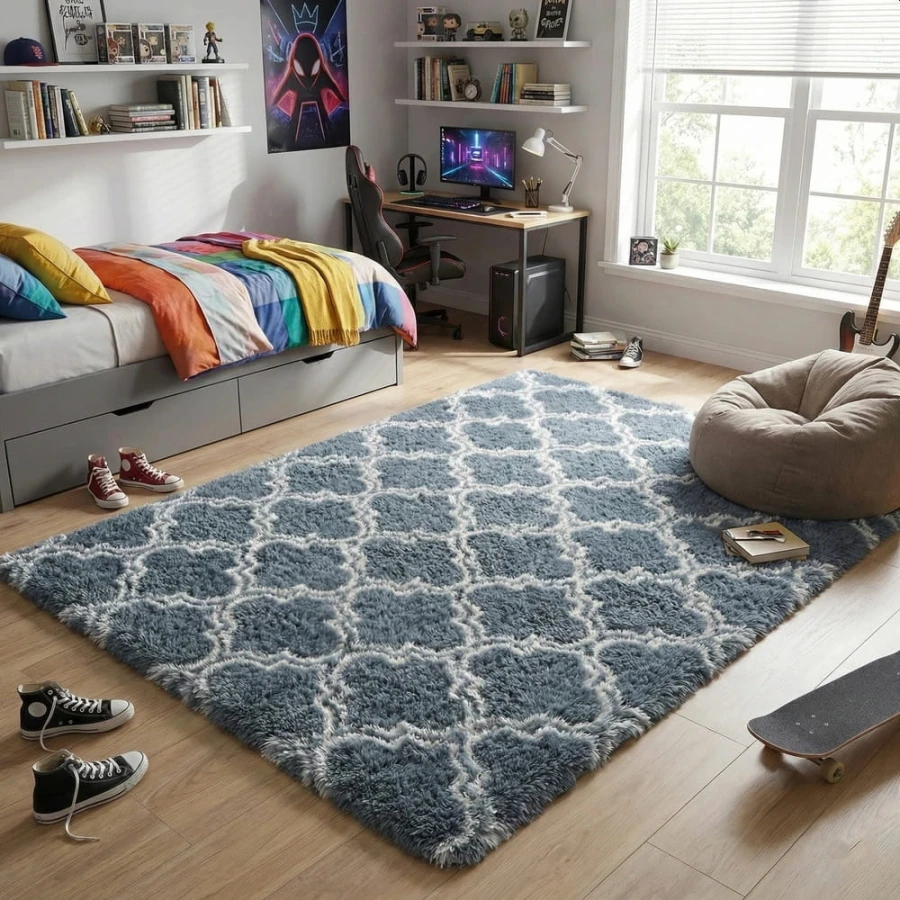 Dywan Pluszowy Art Rugs - MARRAKESH Srebrny