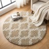 Dywan Pluszowy Okrągły Art Rugs - MARRAKESH Beżowy