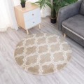 Dywan Pluszowy Okrągły Art Rugs - MARRAKESH Beżowy