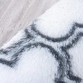 Dywan Pluszowy Okrągły Art Rugs - MARRAKESH Biały