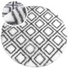 Dywan Pluszowy Okrągły Art Rugs - MARRAKESH Biały