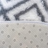 Dywan Pluszowy Okrągły Art Rugs - MARRAKESH Biały