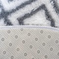 Dywan Pluszowy Okrągły Art Rugs - MARRAKESH Biały