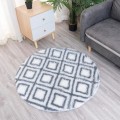 Dywan Pluszowy Okrągły Art Rugs - MARRAKESH Biały