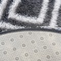 Dywan Pluszowy Okrągły Art Rugs - MARRAKESH Czarny