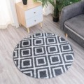 Dywan Pluszowy Okrągły Art Rugs - MARRAKESH Czarny