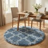 Dywan Pluszowy Okrągły Art Rugs - MARRAKESH Srebrny