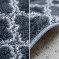 Dywan Pluszowy Okrągły Art Rugs - MARRAKESH Szary