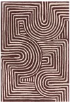 Dywan Asiatic Contemporary Design - REEF RF29 Curve Plum ( 120x170 cm )