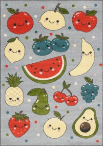 Dywan FD Funky Top - FRUITS jasny szary