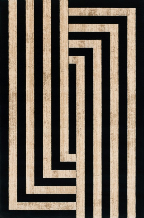 Dywan Agnella Agnus - ART DECO I Czarny