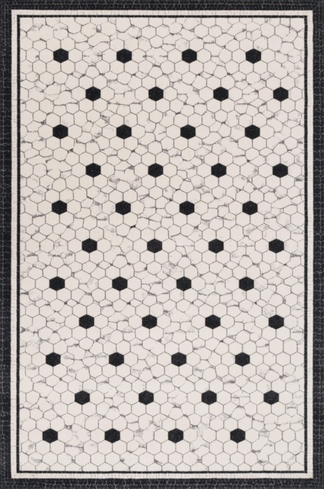 Dywan Agnella Agnus - MOSAICA Biały