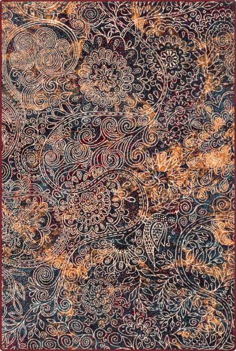 Dywan Agnella Isfahan - SELLA Bordo