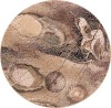 Dywan Agnella Isfahan - BELLONA Ciemny Beż Koło