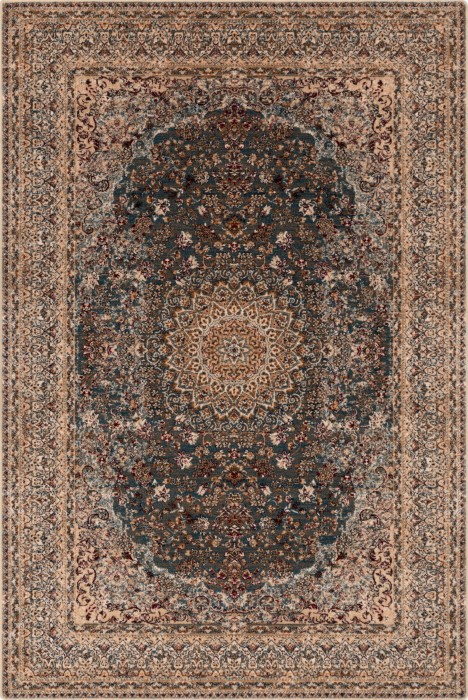 Dywan Agnella Isfahan - LUNARA Szmaragd