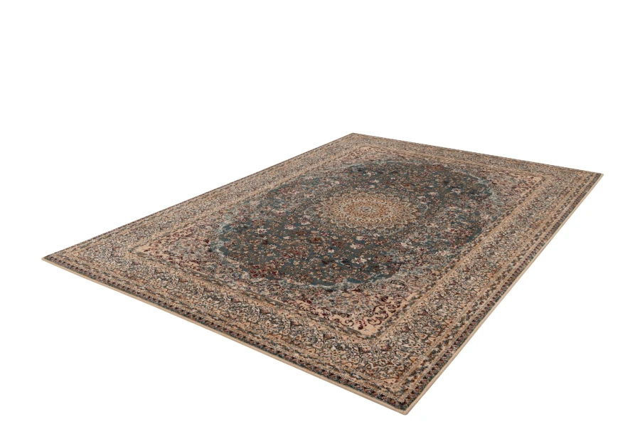 Dywan Agnella Isfahan - LUNARA Szmaragd