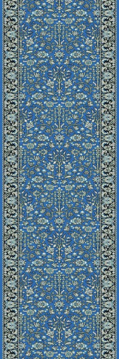 Chodnik Agnella Isfahan - ITAMAR Niebieski