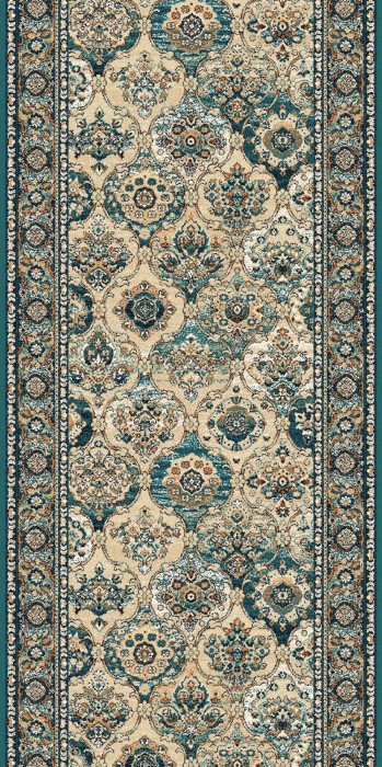 Chodnik Agnella Isfahan - FORENZA Szmaragd