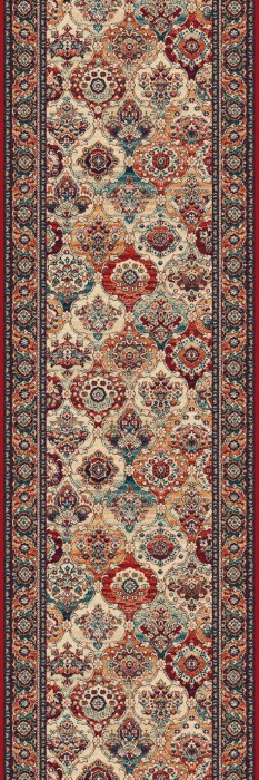 Chodnik Agnella Isfahan - FORENZA Bordo