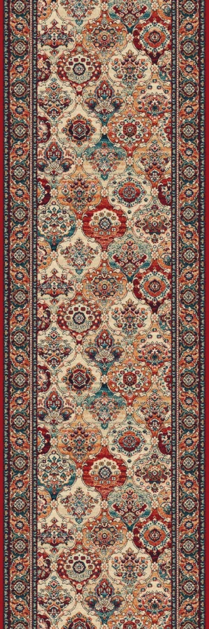 Chodnik Agnella Isfahan - FORENZA Bordo