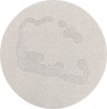 Dywan Agnella Morphic - ATOLE Jasny Szary Koło