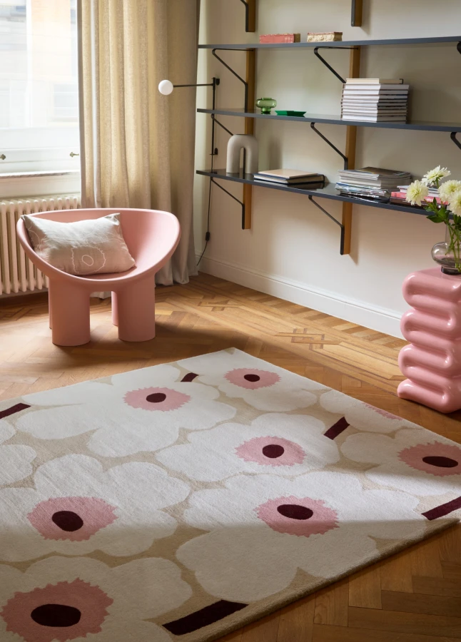 Dywan Marimekko - UNIKKO 132402 Beige Pink