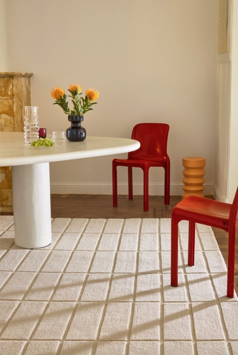 Dywan Marimekko - ISOT KIVET TLISKIVI 132901 Natural White