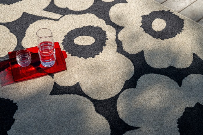 Dywan Marimekko - UNIKKO 434305 Charcoal White