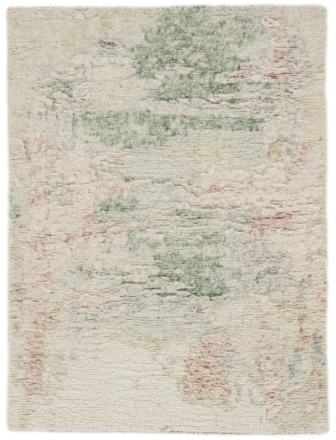 Dywan Rezas - ETERNITY Pastel Palms Silver Pink