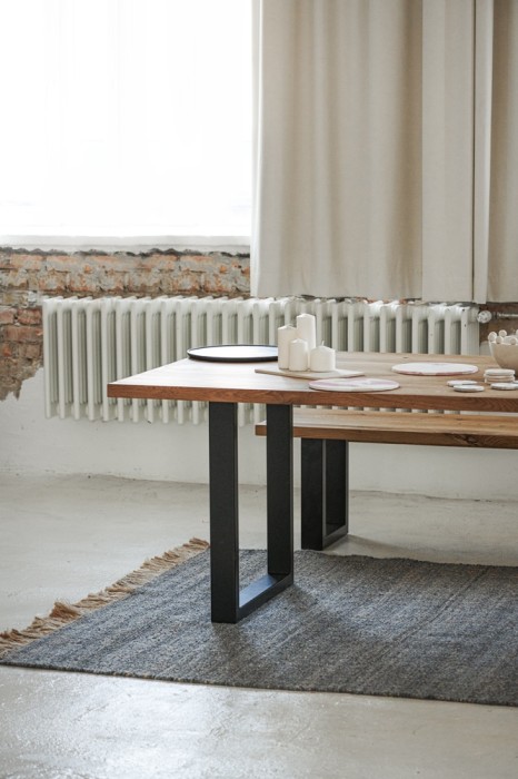 Dywan Rezas - NORDIC NATURE Dark Grey