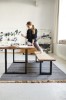 Dywan Rezas - NORDIC NATURE Dark Grey
