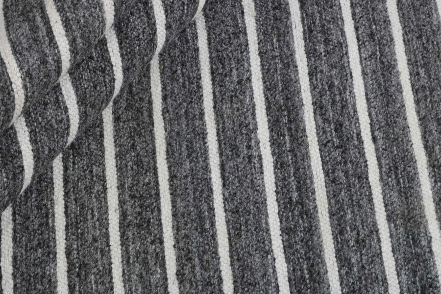 Dywan Rezas - NOUVEAU STRIPES Dark Grey/White