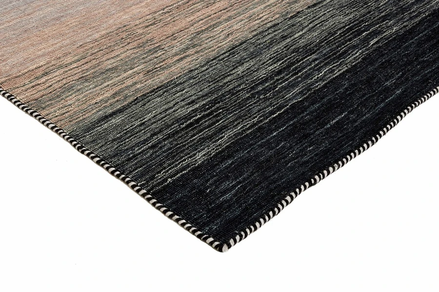 Dywan Rezas - PANORAMA KELIM Black/Grey