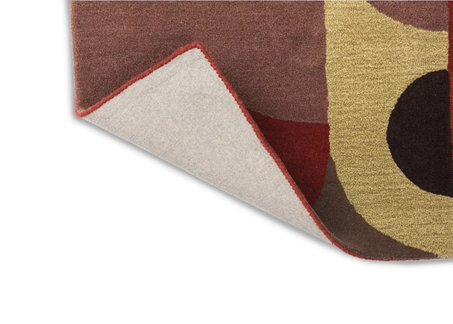 Dywan Brink&amp;Campman - DECOR Cosmo Red Pale Green 95203