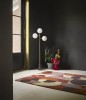 Dywan Brink&amp;Campman - DECOR Cosmo Red Pale Green 95203