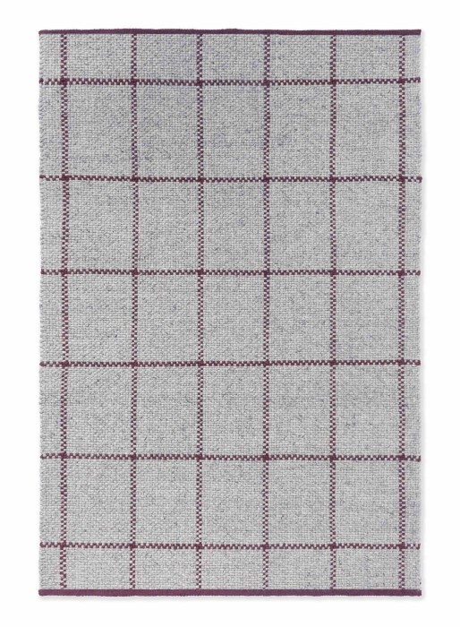 Dywan Brink&amp;Campman - CRAFT MATTER CHECK Ash Stone Red 049100