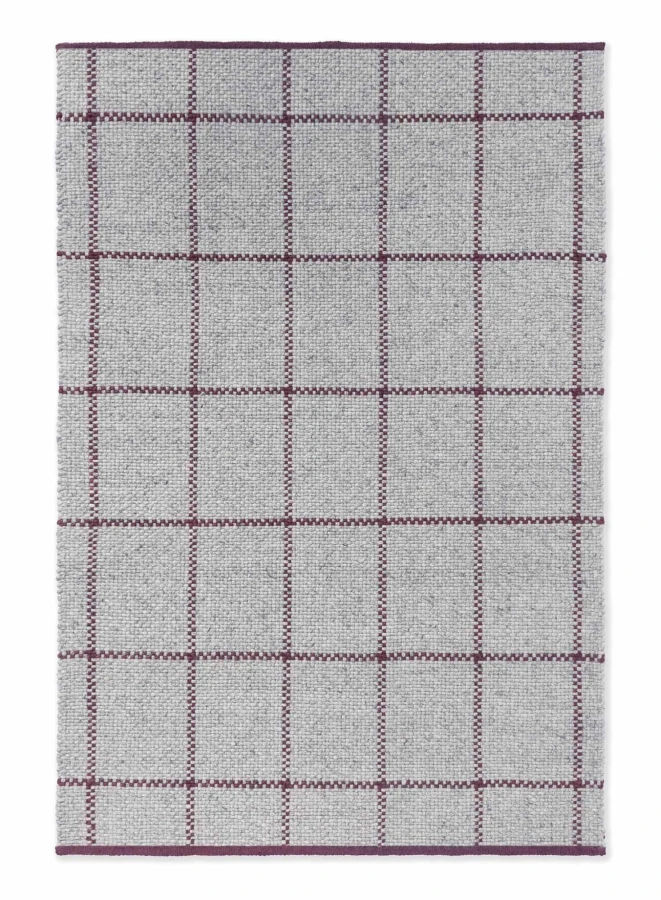 Dywan Brink&amp;Campman - CRAFT MATTER CHECK Ash Stone Red 049100
